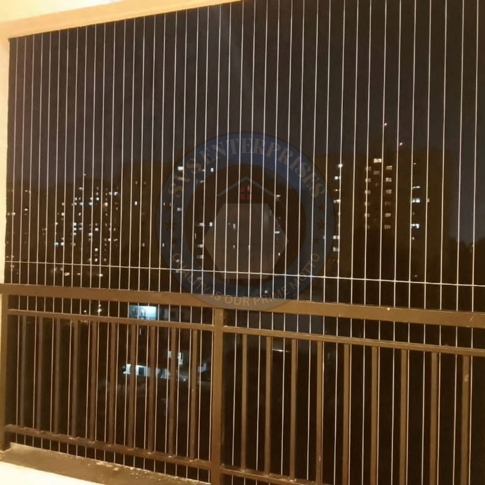 Transparent Invisible Grills Fixing