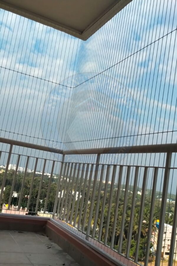 Invisible Grills Fixing for Pigeon Control